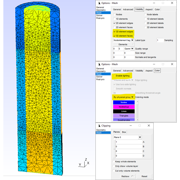 Automatically refined mesh (nanowire)