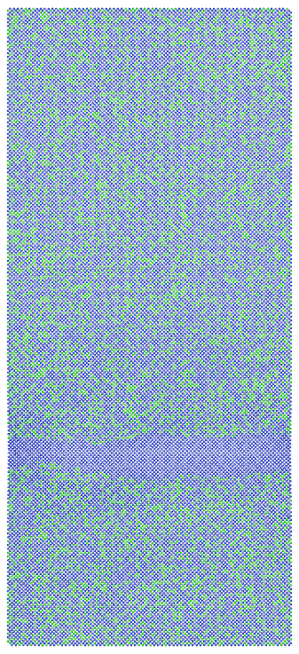 Atomic structure visualized in VESTA.