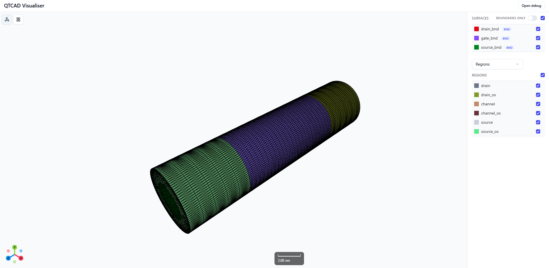 Device visualization